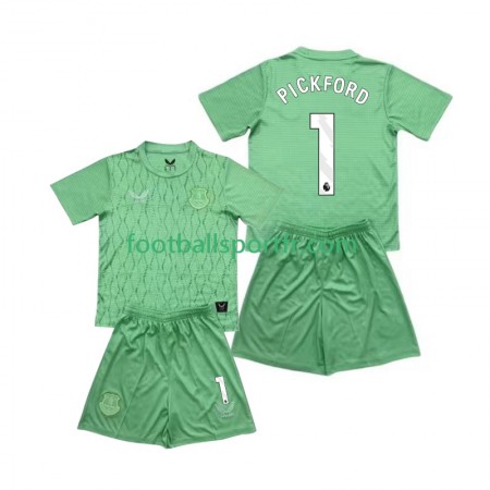 Tenue Everton FC Pickford 1 Gardien Enfant Domicile 2025-2026 Maillot de Foot